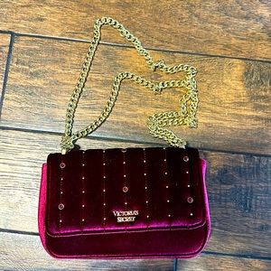 Victoria Secret velvet bag